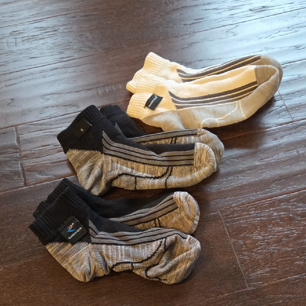 Randy Sun Waterproof Ankle Socks (3 Pair)